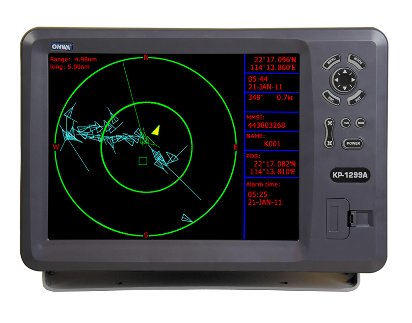 Onwa 12.1 GPS Plotter with AIS
