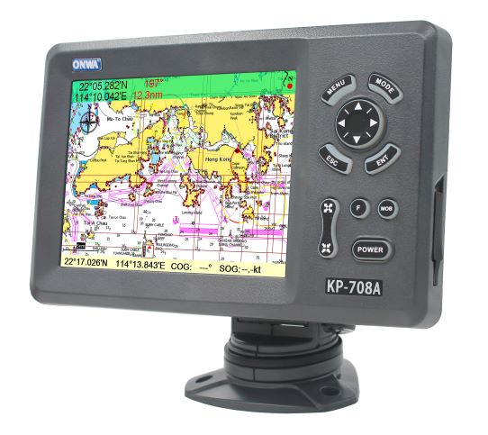 7-inch GPS Chart Plotter with AIS